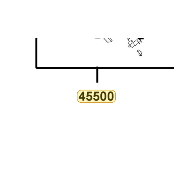 KYMCO Sub Assembly Front Brake 45500-AEB9-M30, part location on the factory exploded-view diagram