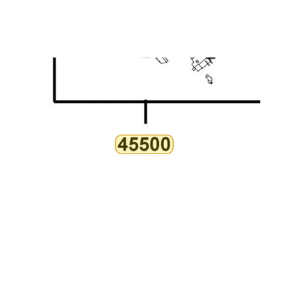 KYMCO Sub Assembly Front Brake 45500-AEB9-M30, part location on the factory exploded-view diagram