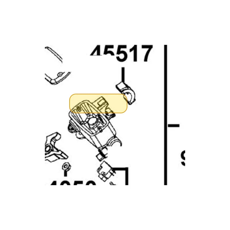 KYMCO Master Cylinder Cap 45513-LEA7-C00, part location on the factory exploded-view diagram