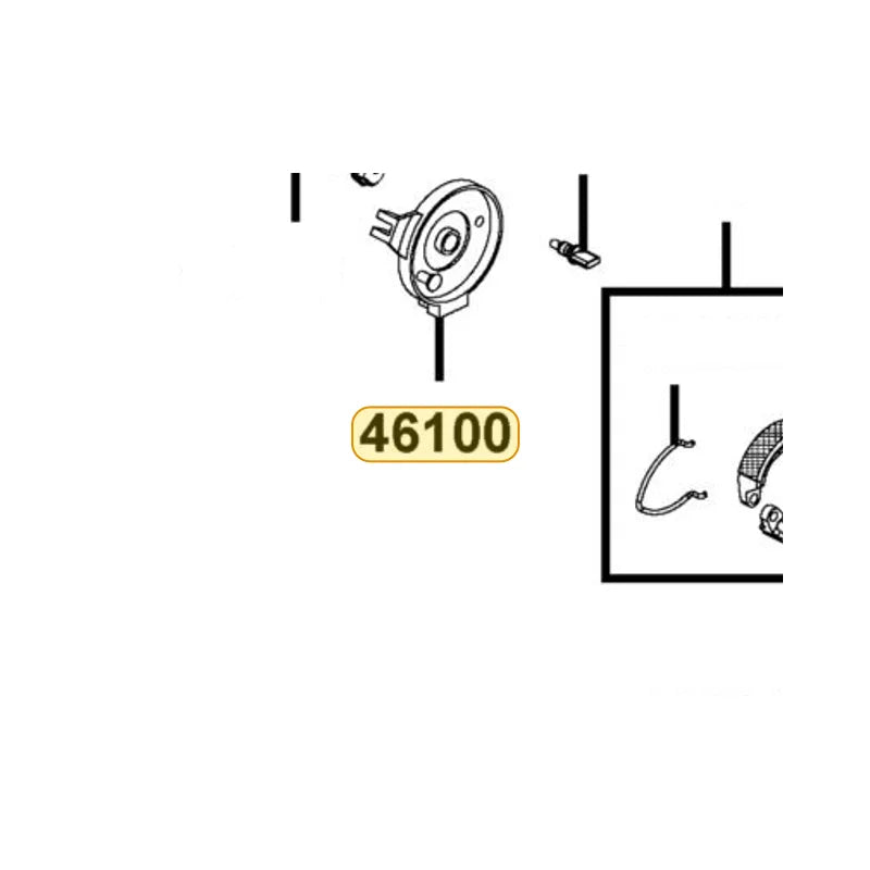 KYMCO Front Left Panel Complete (Silver) 46100-LBD4-900-NJA, part location on the factory exploded-view diagram