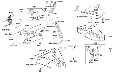 Cir Clip In 55 — 94520-55000 — KYMCO exploded-view diagram