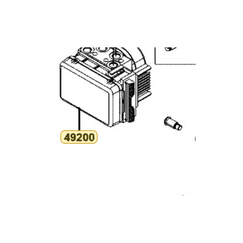 KYMCO Modulator Assembly 49200-AKB8-306, part location on the factory exploded-view diagram