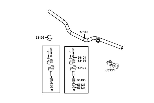 Washer Plain 8MM — 94101-08700 — KYMCO exploded-view diagram