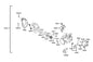 E Clip Shaft — 94540-50029 — KYMCO exploded-view diagram