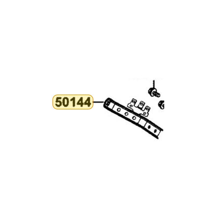 KYMCO Front Cover Bracket 50144-BLD3-M00, part location on the factory exploded-view diagram
