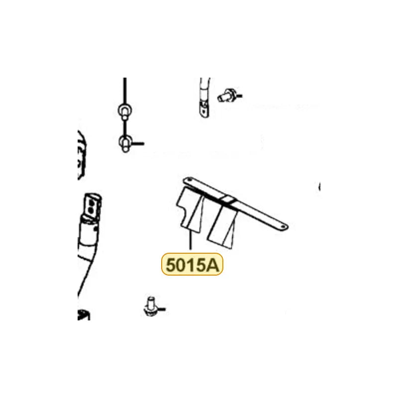 KYMCO Protector Stay Assembly 5015A-LEE8-900, part location on the factory exploded-view diagram