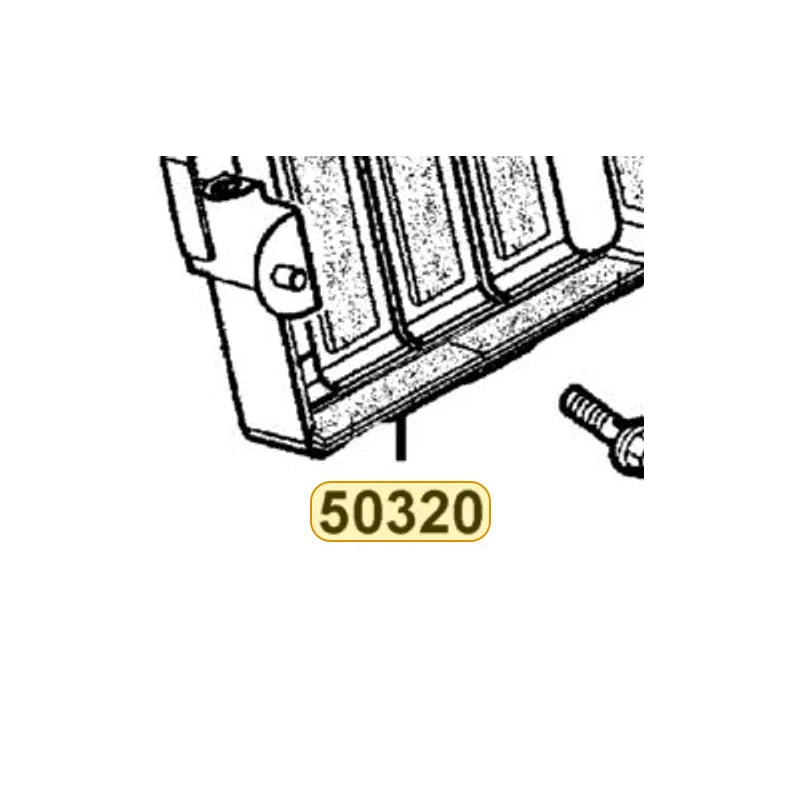 KYMCO Batt Case Complete 50320-KBE2-540, part location on the factory exploded-view diagram