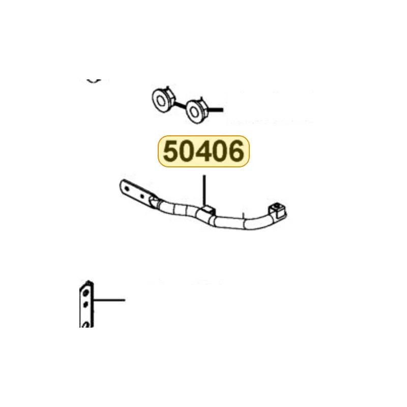 KYMCO Rear Stay Left Rear Fender 50406-AHA9-E00, part location on the factory exploded-view diagram