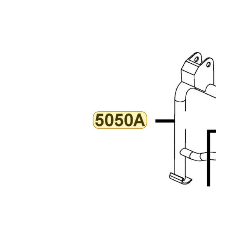 KYMCO Main Stand Complete 5050A-LDC8-E10, part location on the factory exploded-view diagram
