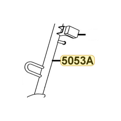KYMCO Side Stand Bar 5053A-LDC8-M60, part location on the factory exploded-view diagram
