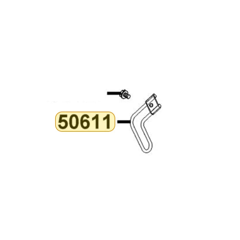 KYMCO Engine Guard Pole 50611-LFC8-B40, part location on the factory exploded-view diagram