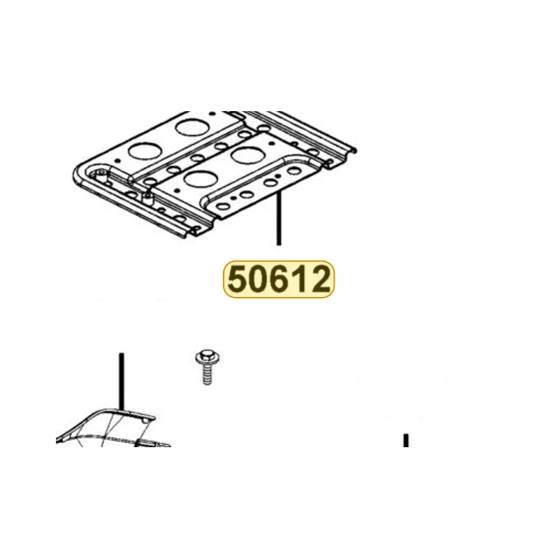 KYMCO Rnfct Right Floor 50612-PWA3-900, part location on the factory exploded-view diagram