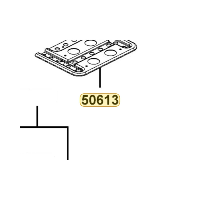 KYMCO Rnfct Left Floor 50613-PWA3-900, part location on the factory exploded-view diagram