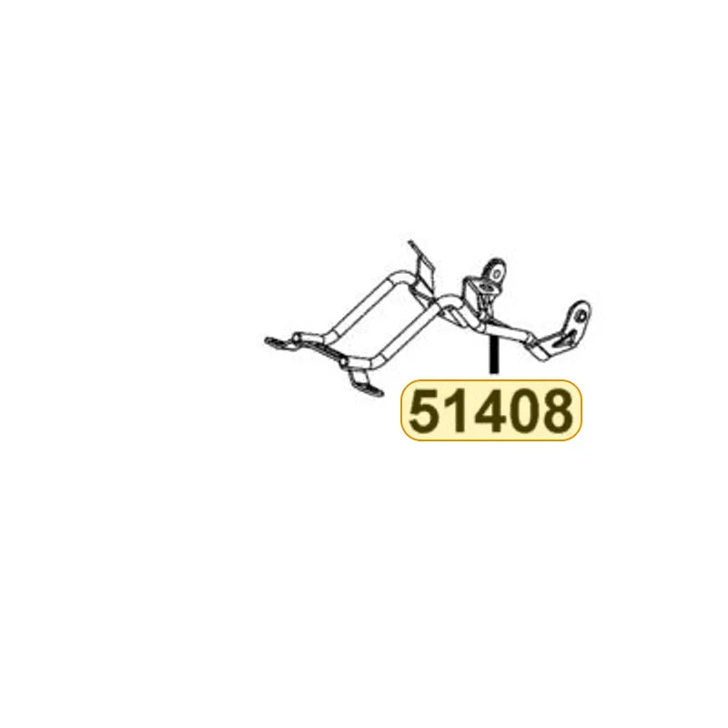 KYMCO Front Fender Stay Bracket 51408-ADA9-M31, part location on the factory exploded-view diagram