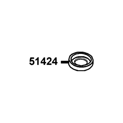 KYMCO Spacer 51424-LDH1-E00, part location on the factory exploded-view diagram