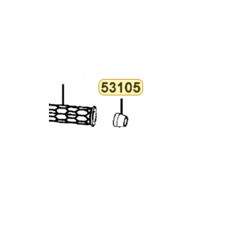 KYMCO End Steering Handle 53105-KNBN-910, part location on the factory exploded-view diagram