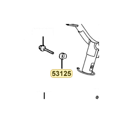 KYMCO Handle Collar Set 53125-GN5-9010, part location on the factory exploded-view diagram