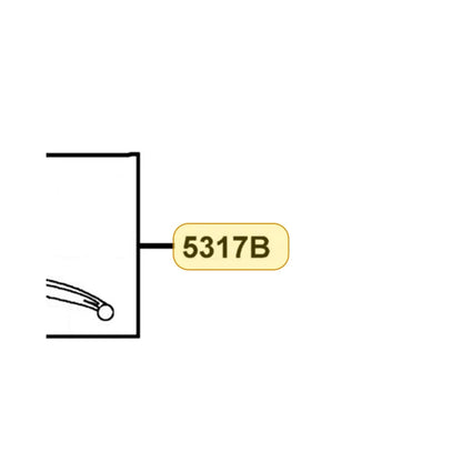 KYMCO Handlebar Left Bracket Assembly 5317B-KFA6-C00, part location on the factory exploded-view diagram