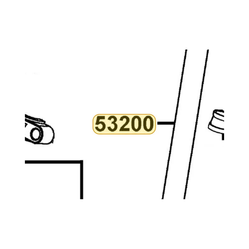 KYMCO Stem Complete Steering 53200-LBD4-900, part location on the factory exploded-view diagram