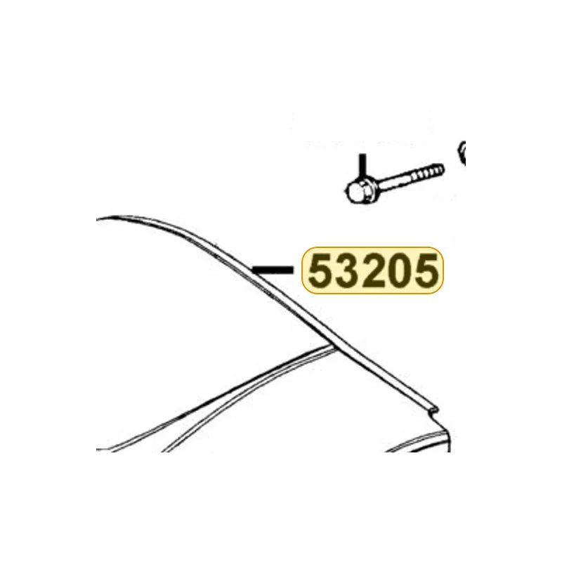 KYMCO Front Handle Cover 53205-LCB9-M30-66P, part location on the factory exploded-view diagram