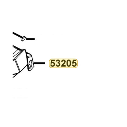 KYMCO Handle Cover 53205-LKK7-6V0-N1P, part location on the factory exploded-view diagram