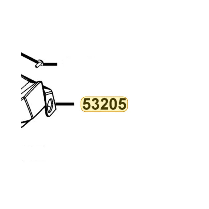 KYMCO Handle Cover 53205-LKK7-6V0-X6P, part location on the factory exploded-view diagram