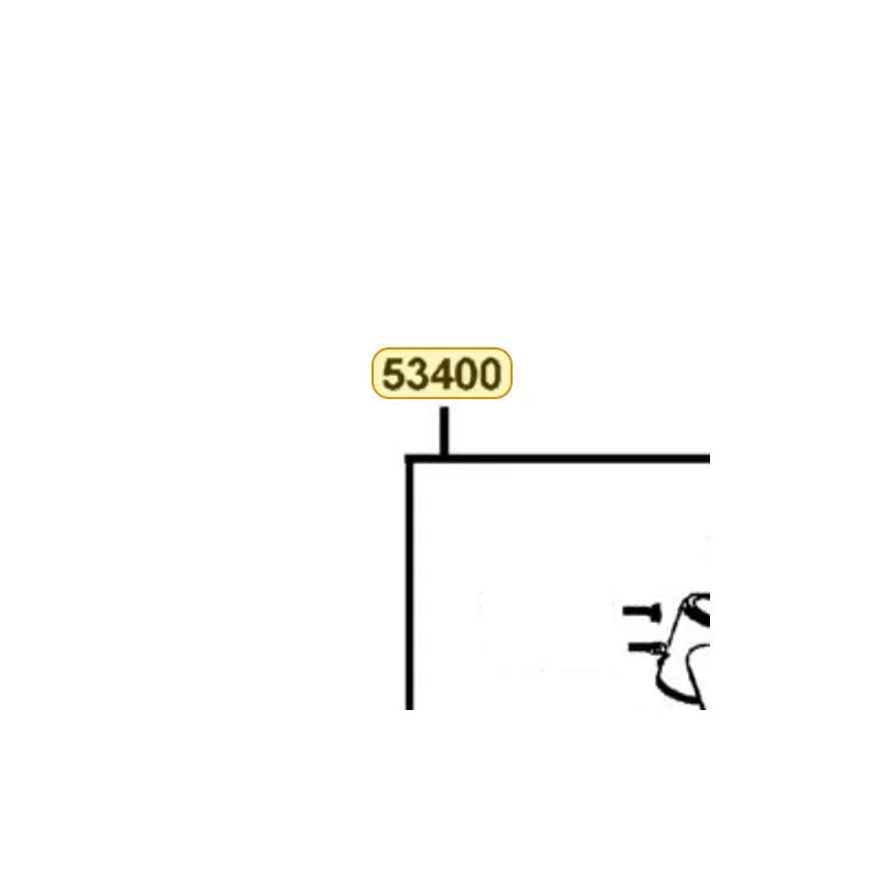 KYMCO Right Swing Arm Assembly 53400-PVA2-900-N1S, part location on the factory exploded-view diagram