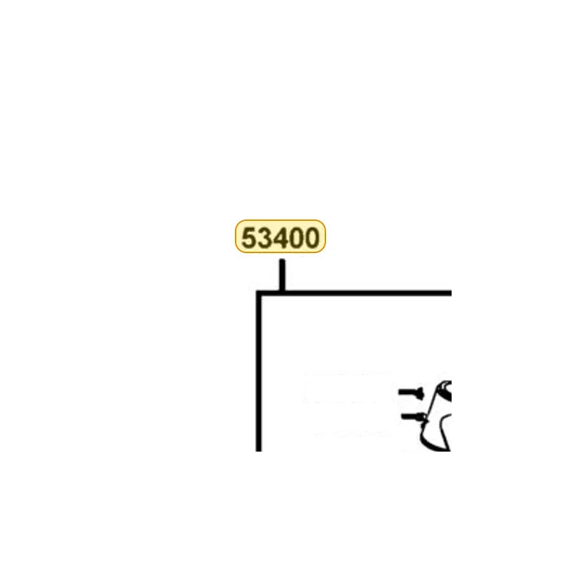 KYMCO Right Swing Arm Assembly 53400-PVA2-900, part location on the factory exploded-view diagram