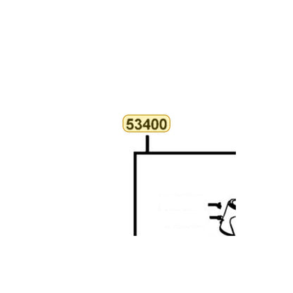KYMCO Right Swing Arm Assembly 53400-PVA2-900, part location on the factory exploded-view diagram