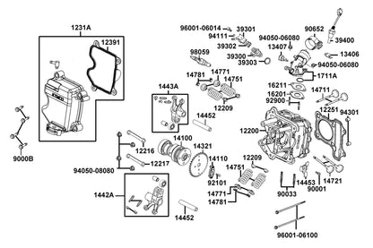 Plug SPARK(CR8E) — 98059-58916-00 — KYMCO exploded-view diagram