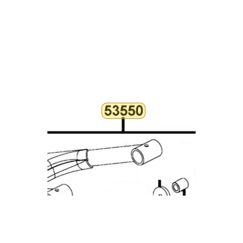 KYMCO Left Low Swing Arm Assembly 53550-LEC1-700-J3S, part location on the factory exploded-view diagram