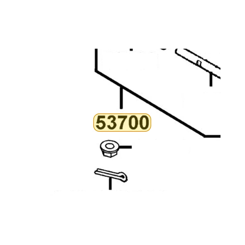 KYMCO Right Steering Rod Assembly 53700-PVA2-900, part location on the factory exploded-view diagram