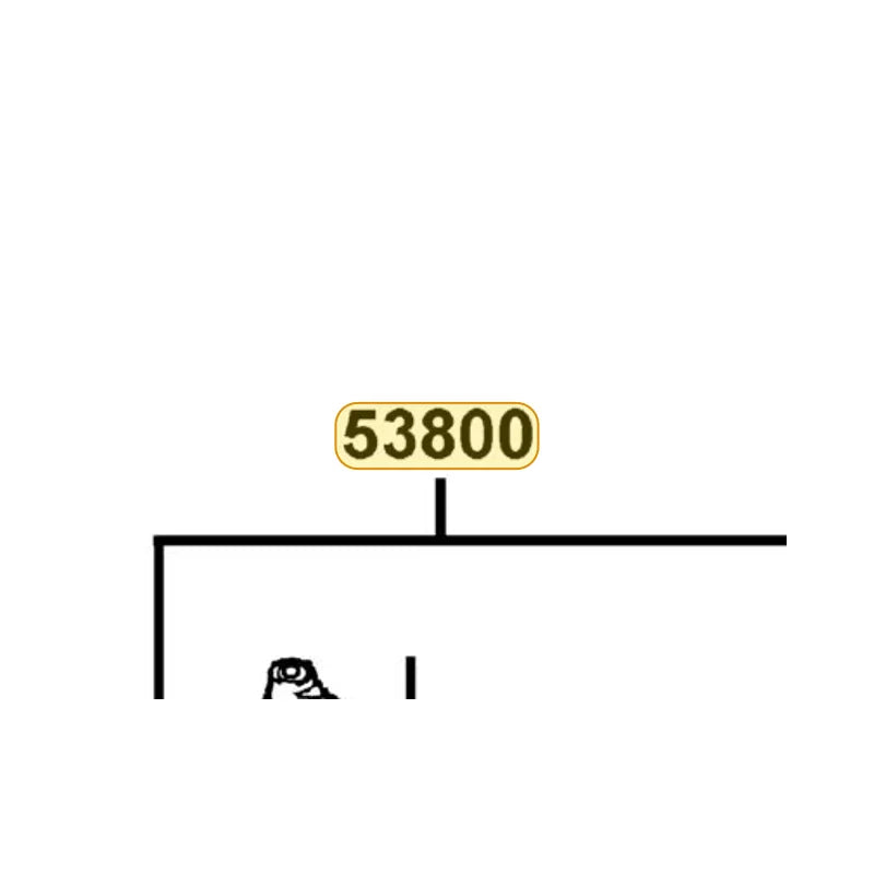 KYMCO Left Steering Rod Assembly 53800-PVA2-900, part location on the factory exploded-view diagram