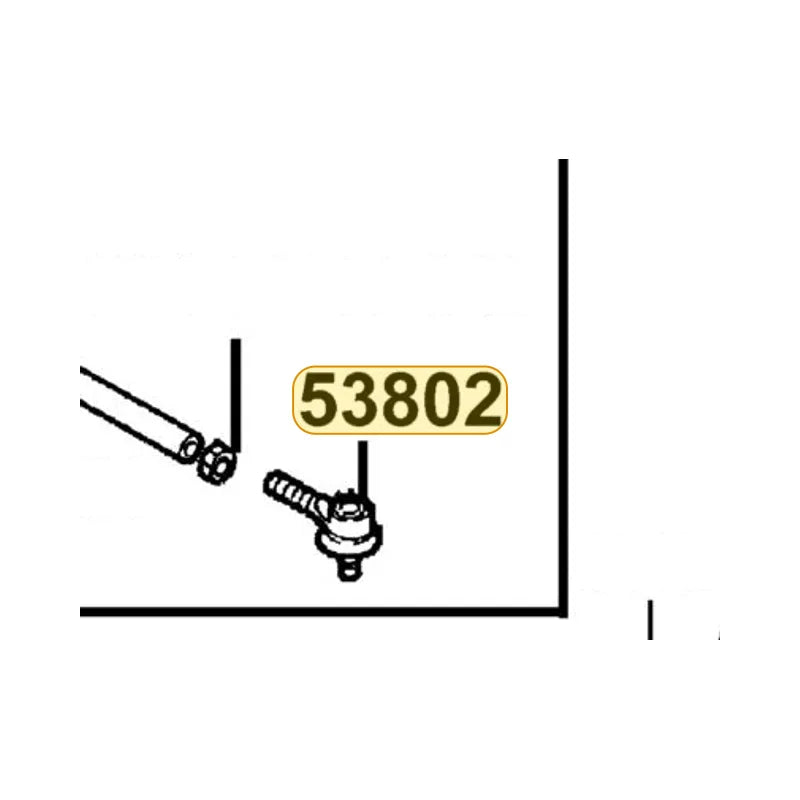 KYMCO Left Ball Joint 53802-LEG1-800, part location on the factory exploded-view diagram