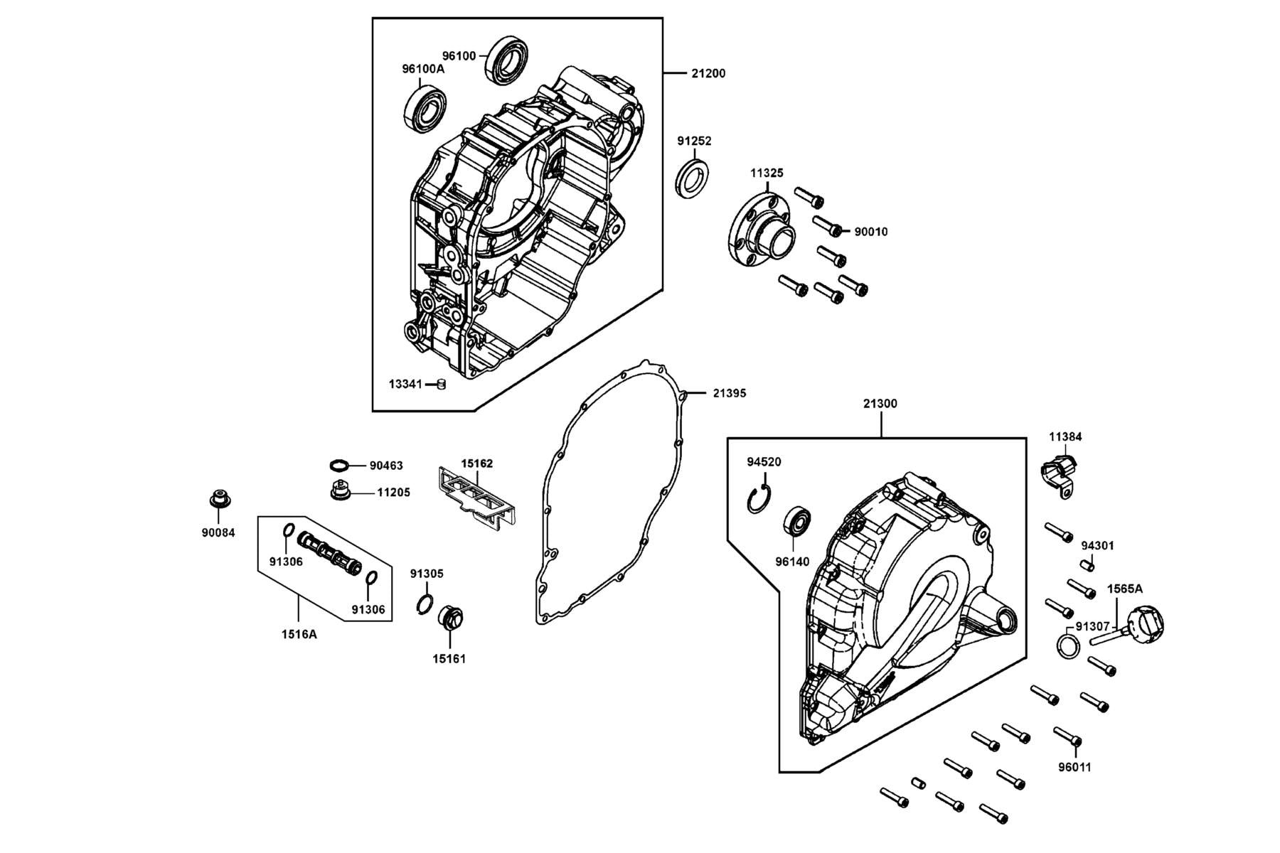 Oil Seal 28X45X7 — 91252-LGC6-E00 — KYMCO exploded-view diagram