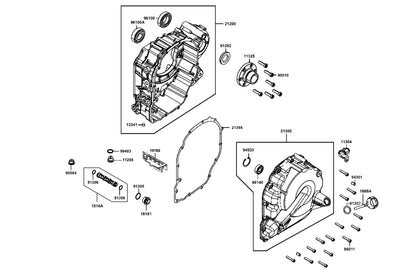 Oil Seal 28X45X7 — 91252-LGC6-E00 — KYMCO exploded-view diagram