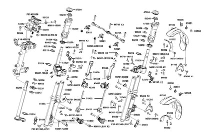 Nut Clip 6MM — 90305-LBA2-E00 — KYMCO exploded-view diagram