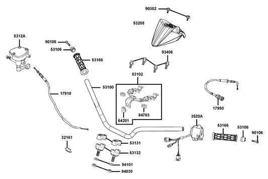 Bolt-wash 5*12 — 90302-GFY6-901 — KYMCO exploded-view diagram