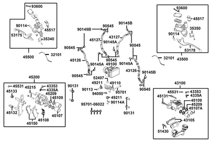 Slide Pad — 51430-LGE5-C00 — KYMCO exploded-view diagram