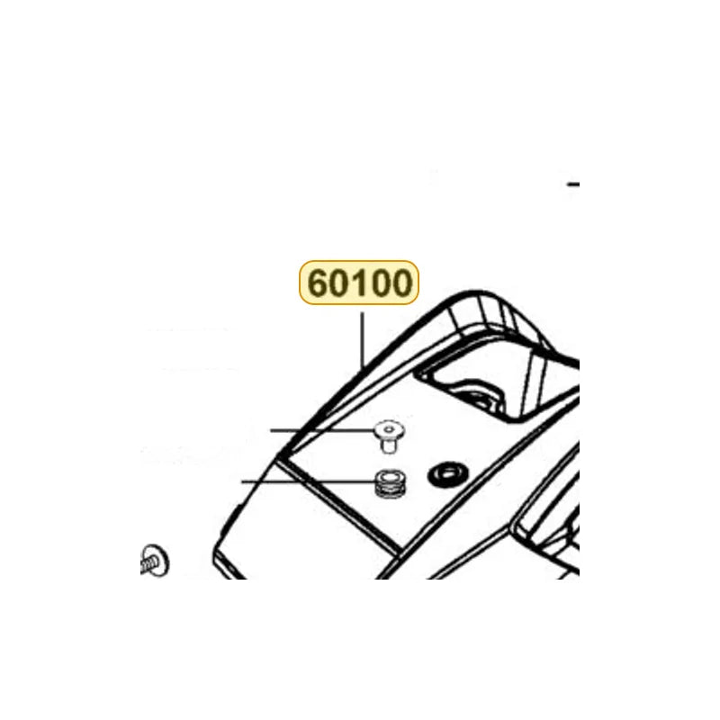 KYMCO Front Fender 60100-ALC1-600-JFT, part location on the factory exploded-view diagram