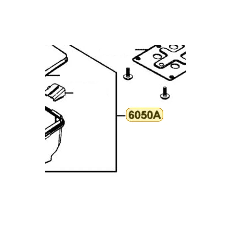 KYMCO Luggage Box Assembly (Black) 6050A-LKM8-900-N1R, part location on the factory exploded-view diagram