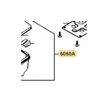 KYMCO Luggage Box Assembly (Black) 6050A-LKM8-900-N1R, part location on the factory exploded-view diagram