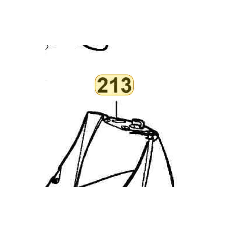KYMCO Front Fork Part (Black) 61120-KHC5-E00-N1R, part location on the factory exploded-view diagram