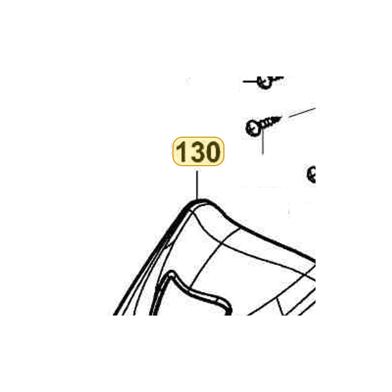 KYMCO Front Cover (Dark Gray Metallic) 64301-KHC3-900-NFP, part location on the factory exploded-view diagram