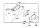 V Tube Assy — 1737B-KHC4-C00 — KYMCO exploded-view diagram