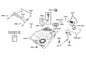 Stay Fuel Tank — 50179-LGE5-E00 — KYMCO exploded-view diagram