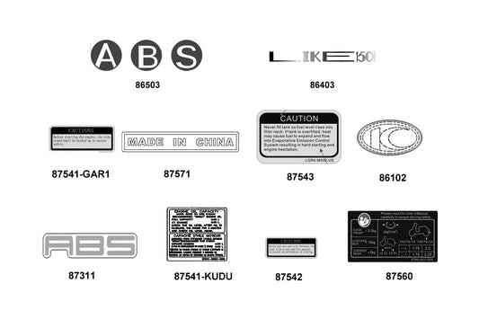 Stripe Mark Abs — 87311-ABD2-C00-T02 — KYMCO exploded-view diagram