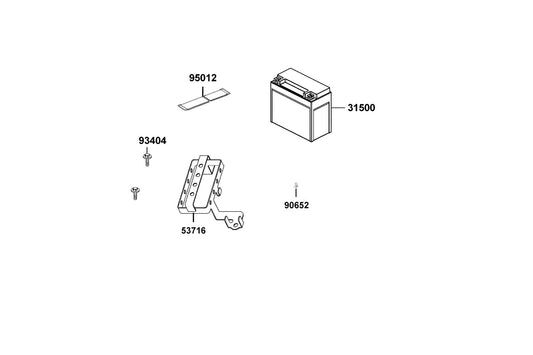 Clip 8*120 — 90652-LGL7-E00 — KYMCO exploded-view diagram