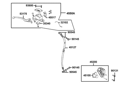 Oil Bolt 10X22 — 90145-MKS9-61A(wrong) — KYMCO exploded-view diagram