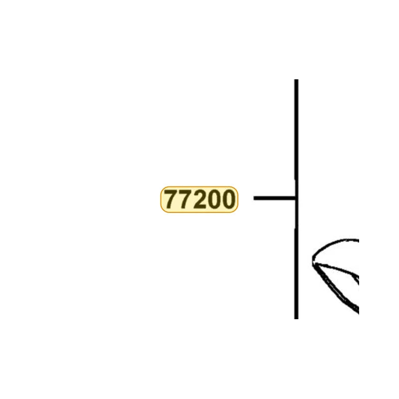 KYMCO Seat Assembly 77200-ABC8-M00-T01, part location on the factory exploded-view diagram